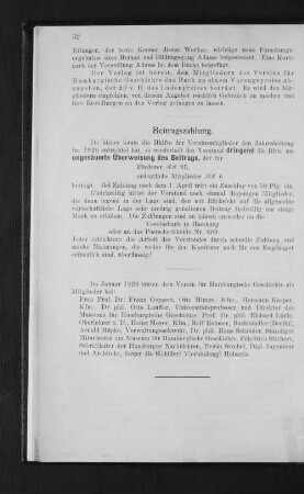 Beitragszahlung.