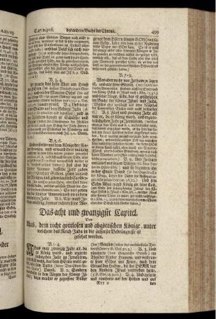 Das acht und zwanzigste Capitel