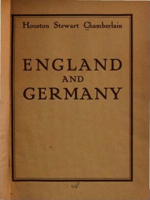 England and Germany