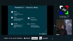 The state of Thunderbolt on GNU/Linux
