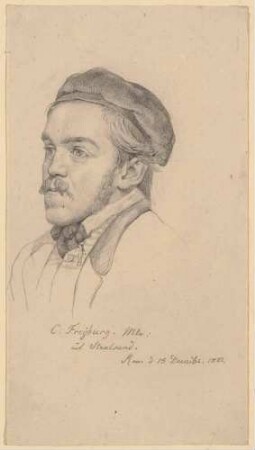 Bildnis Freyburg, Karl Bogislaw (1822-1828 erwähnt), Maler