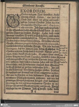 Leichenpredigt : Exordium
