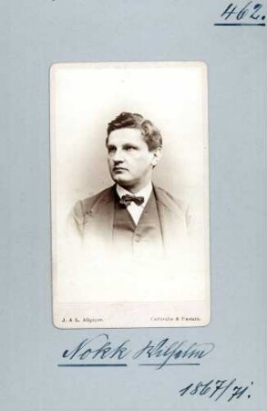 Nokk, Wilhelm (frühere Aufnahme)