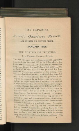 Vol. 5, Nr. 9. January, 1898.