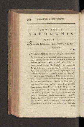 Proverbia Salomonis