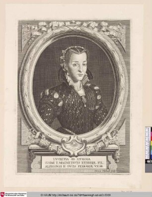 Lucretia [Lucrezia di Cosimo de’ Medici]