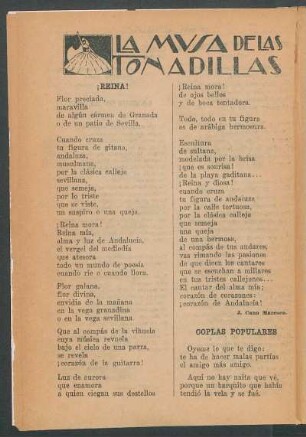 Coplas populares