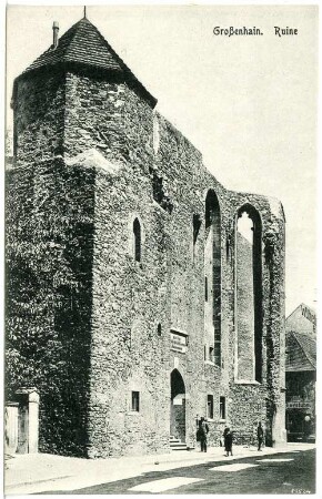 Großenhain. Ruine