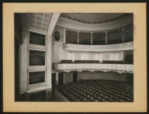 Stadttheater, Wismar: Ansicht Zuschauerraum