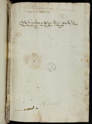 1r Dicta Alberti Magni