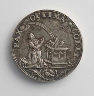 Medaille auf den Frieden von Rijswijk 1697