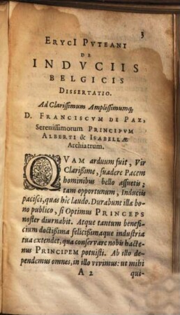 Dissertationes De Induciis Belli Belgici