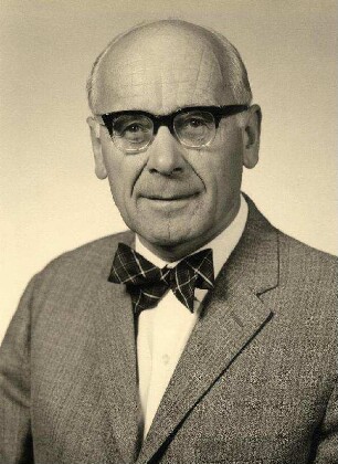 Bildnis von Erich Burck (1901-1994)