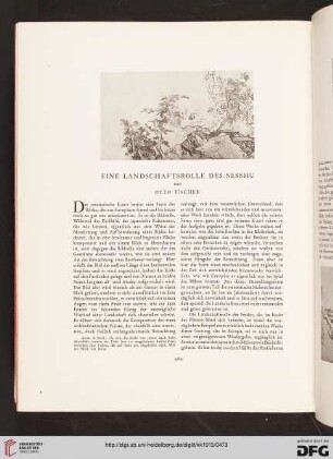 Eine Landschaftsrolle des Sesshu