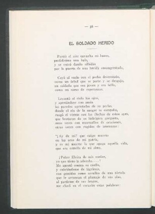 El Soldado herido
