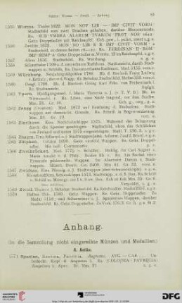 Anhang (Nr. 1571-1611)