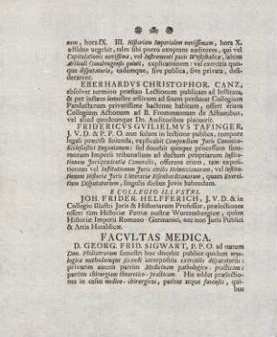 3v-4r, Facultas Medica