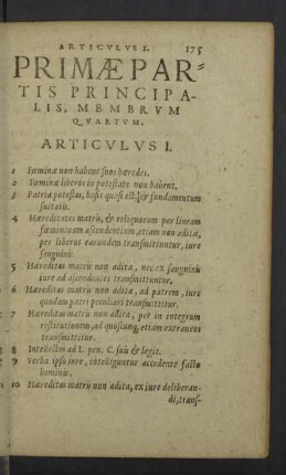 Membrum Quartum.