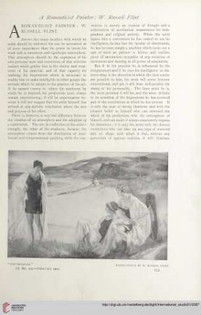 A romanticist painter: W. Russell Flint