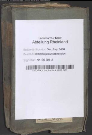Sammlung von Gesuchen um Erlassung, Milderung oder Verwandlung erkannter Strafen.