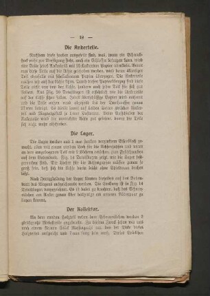 Der Kollektor.