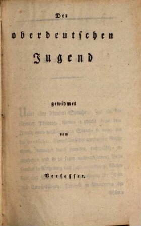 Grundsätze der hochdeutschen Sprache : zum Schul- und Selbstunterrichte, 1. Sprechlehre