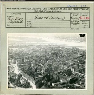 Duisburg-Ruhrort, Gesamtansicht