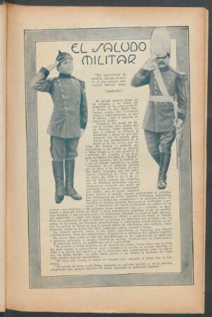 El saludo militar