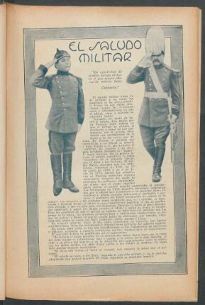 El saludo militar