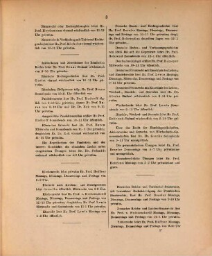 Verzeichnis der Vorlesungen. 1871, SH