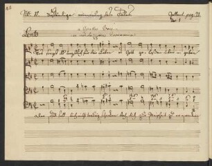 Beständige Erinnerung des Todes; Coro; h-Moll