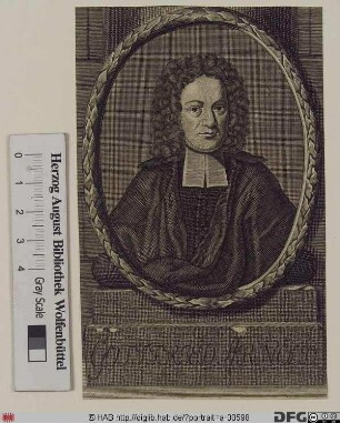 Bildnis Gottfried Arnold (I) (Ps. Christophorus Irenaeus)
