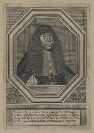Bildnis des Ioannes Ferdinandus Yrsch