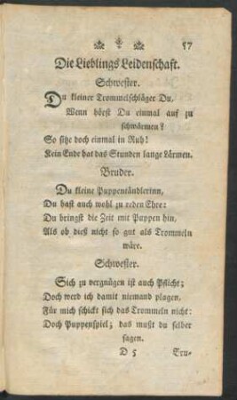 Die Lieblings-Leidenschaft