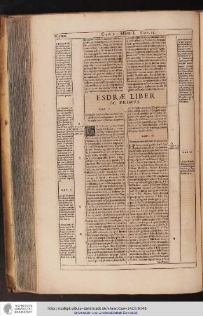 Esdrae Liber Primus