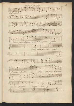 Omnes gentes; V (3), vl, bc; g-Moll; LWV 77-10