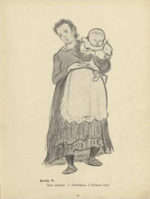 Berlin N. Frau Schultze