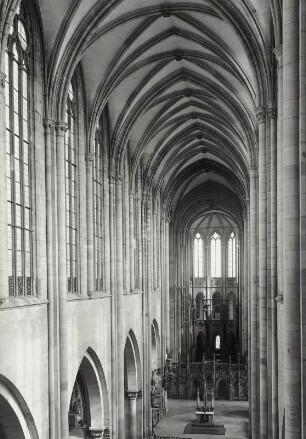 Magdeburg. Dom zu Magdeburg St. Mauritius und Katharina (1363 geweiht). Inneres von der Empore nach Nordosten