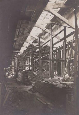 Kesselhaus III, W.II - Kessel-Montagebild