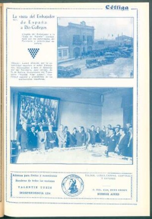 La visita del Embajador de España a Río Gallegos [Fotografías]