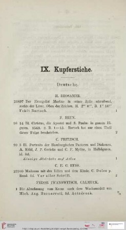 Kupferstiche (Nr. 23897 - 3803)