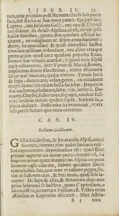 Cap. VI. Bellum Gallicum