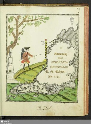 Sammlung einiger Curiositaeten ... 1732