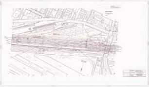 Güterverteilzentren im Raum Berlin Schinkelwettbewerb 2006: Gleisplan 1:1000