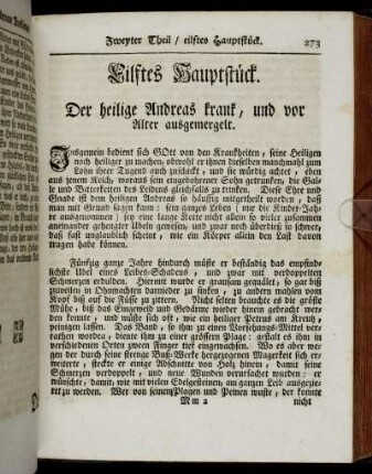 Eilftes Hauptstück.