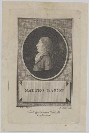 Bildnis des Matteo Babini