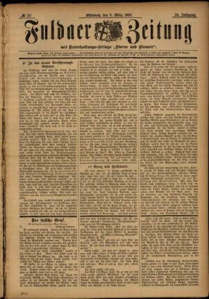 Ausgabe vom Mittwoch, den 03. März 1897.