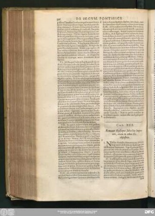 Cap. XIII. Romanus Episcopus subiectus Imperatori, etiam in rebus Ecclesiasticis.