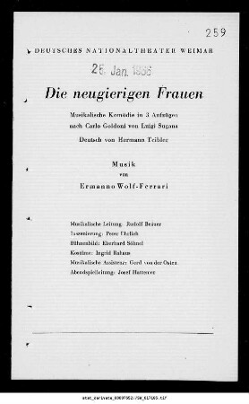 Die neugierigen Frauen