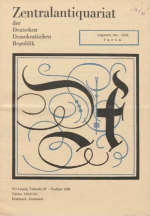 Nr. 1056: Varia